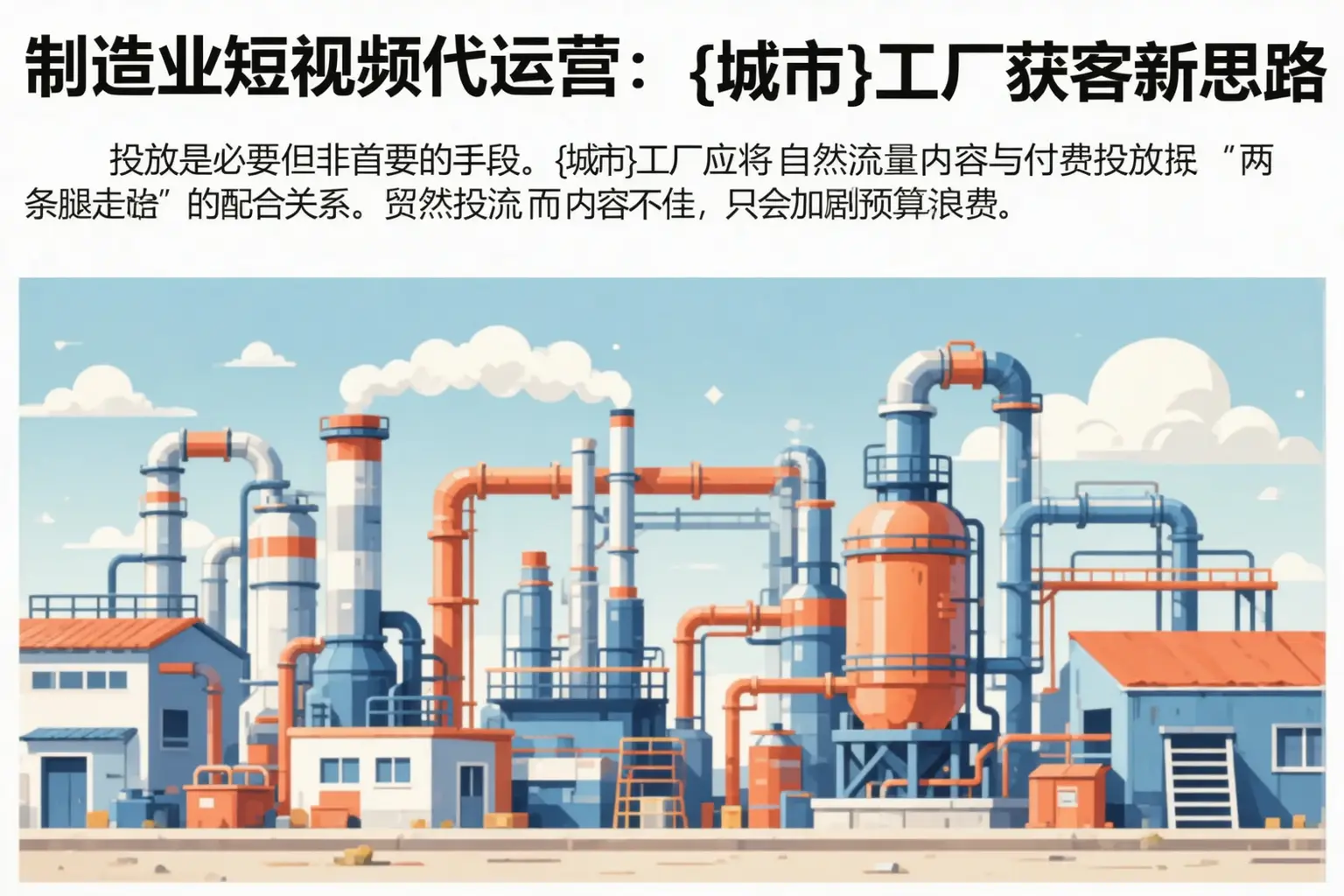 制造业短视频代运营:罗源工厂获客新思路